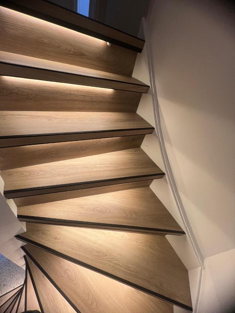 Pvc traprenovatie, Huis en Inrichting, Crème, Traprenovatie, Overige typen, Nieuw