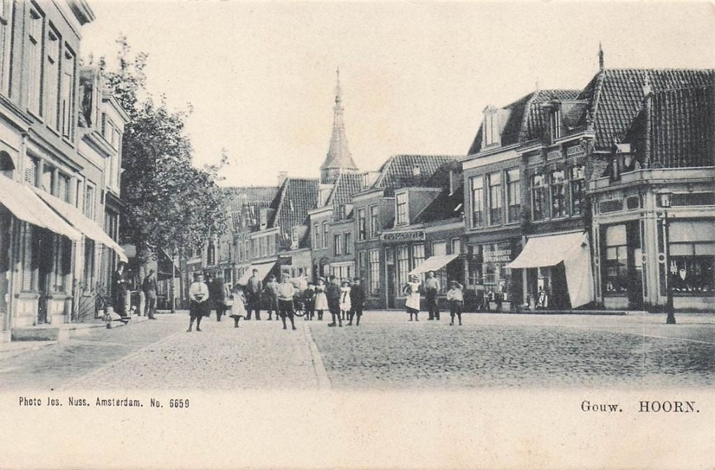 703-204-051 Gouw Hoorn, Verzamelen, Ansichtkaarten | Nederland, Noord-Holland, Voor 1920, Verzenden