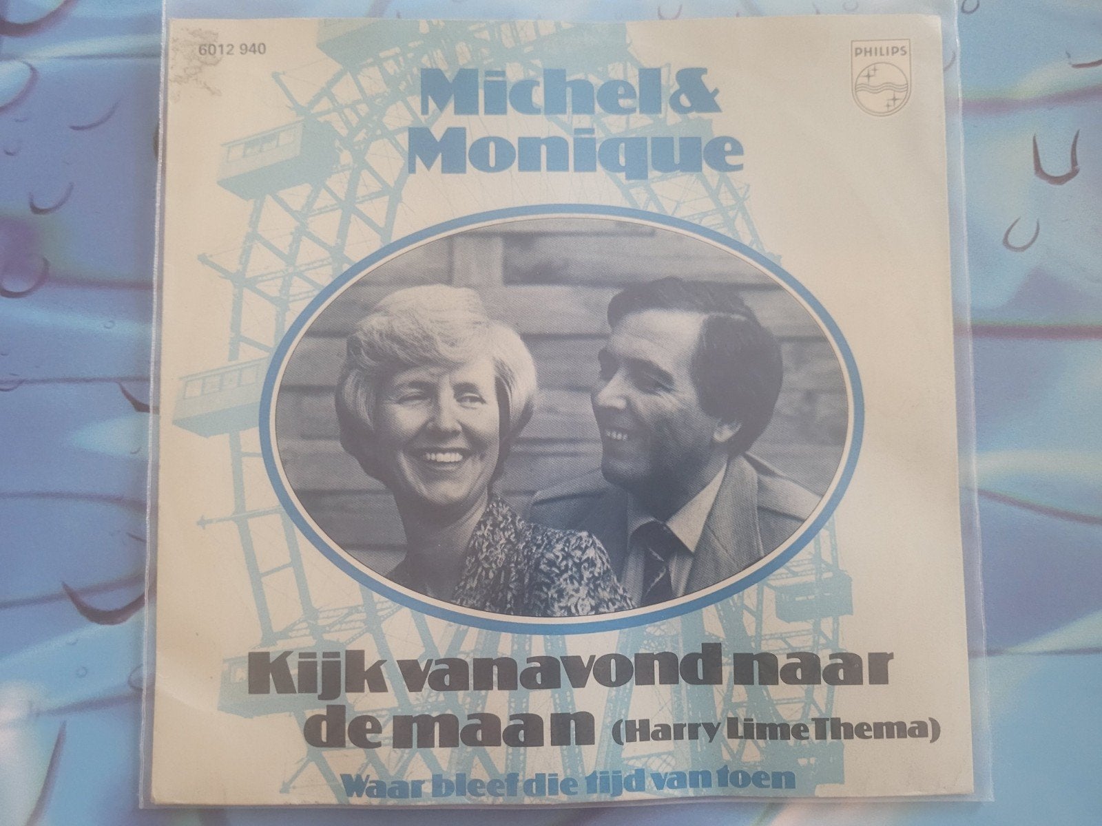 Michel & Monique - Kijk vanavond naar de maan ., Ophalen, Zo goed als nieuw, Overige formaten, Levenslied of Smartlap