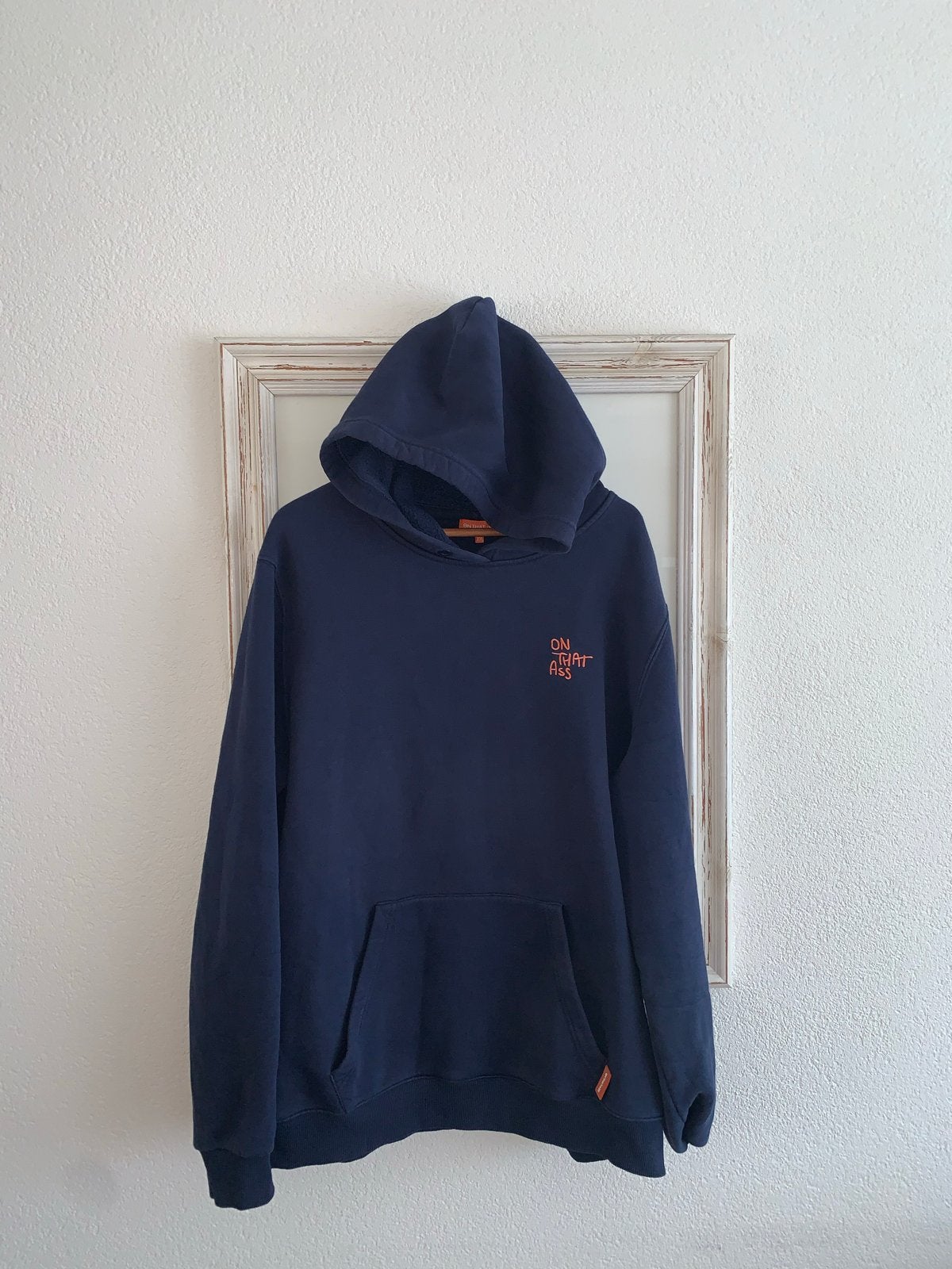 On That Ass hoodie maat XXL, Ophalen of Verzenden, Zo goed als nieuw, Overige maten, Blauw