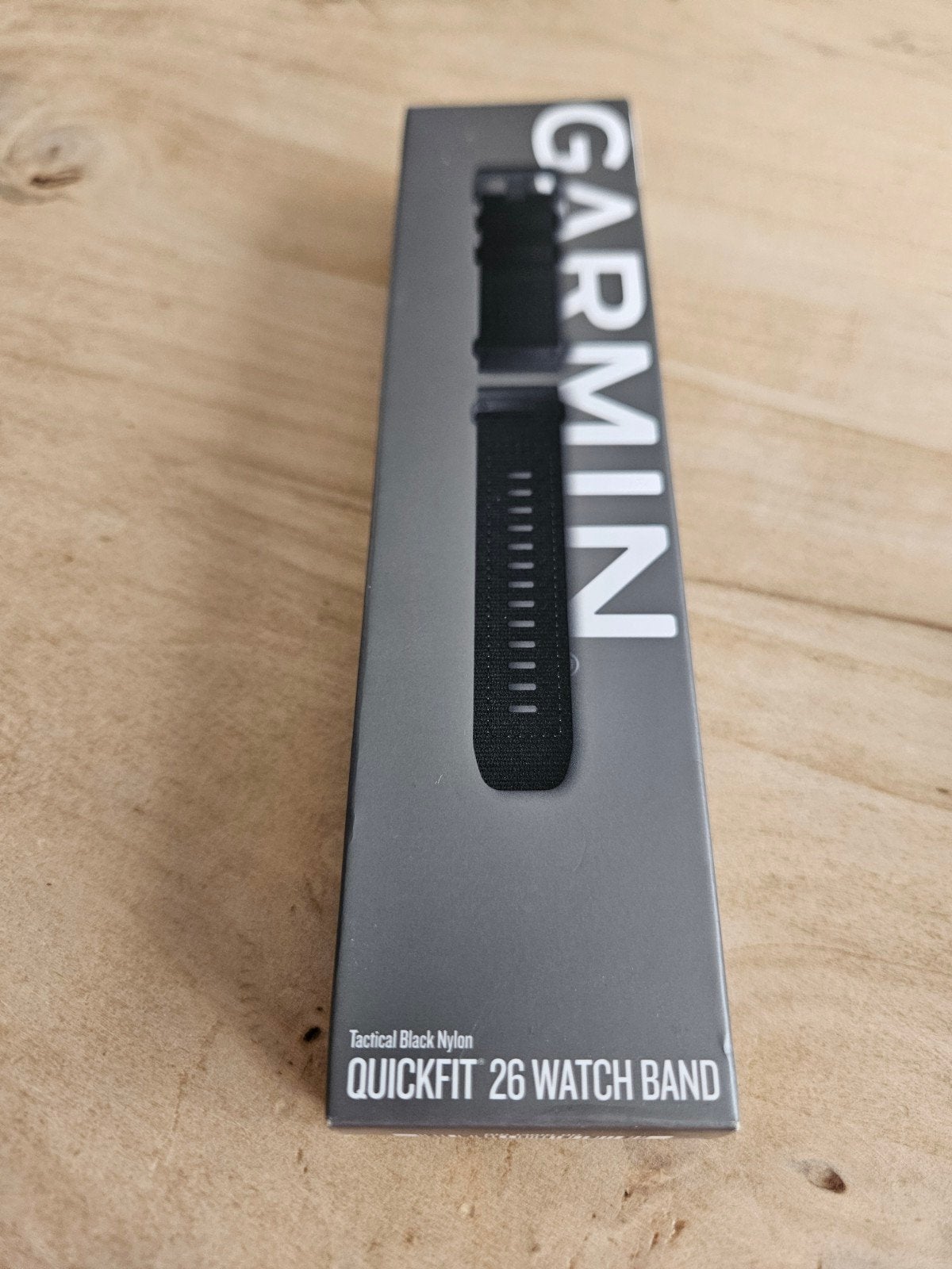 Garmin Tactical Zwart Nylon QuickFit Band 26mm, Zwart, Garmin, Ophalen of Verzenden, Zo goed als nieuw