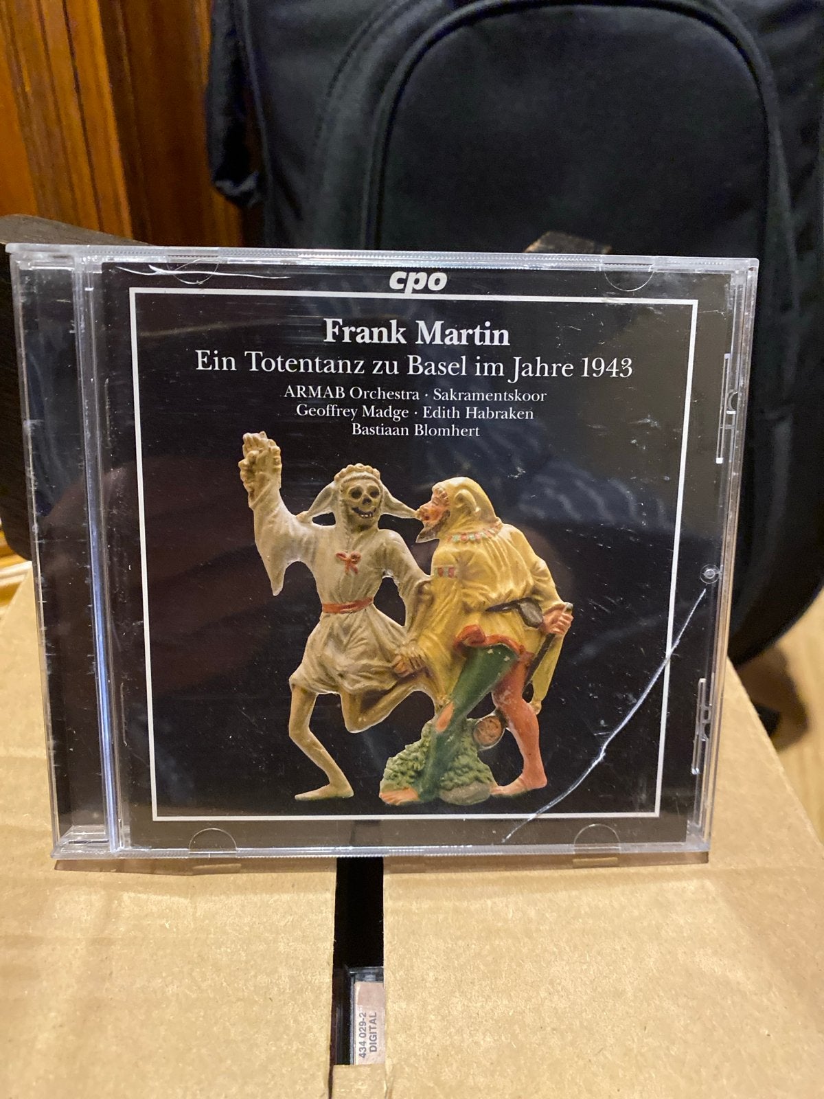 Frank Martin - Ein Totentanz zu Basel im Jahre 1943 CD, Gebruikt, Modernisme tot heden, Ophalen of Verzenden, Frank Martin