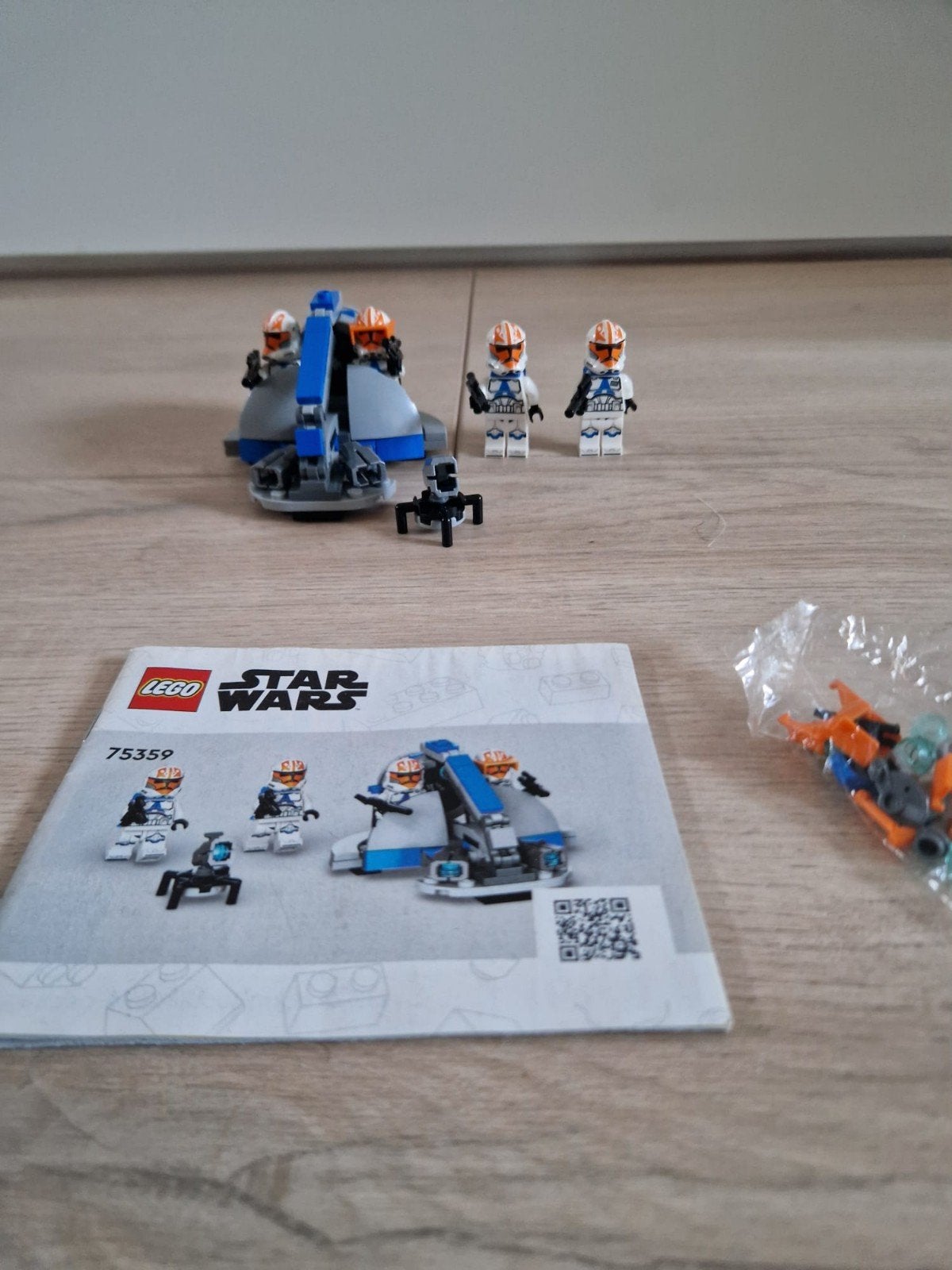 2x Lego Star Wars '332nd Ahsoka's Clone Trooper pack'75359, Ophalen, Compleet, Star Wars, Lego