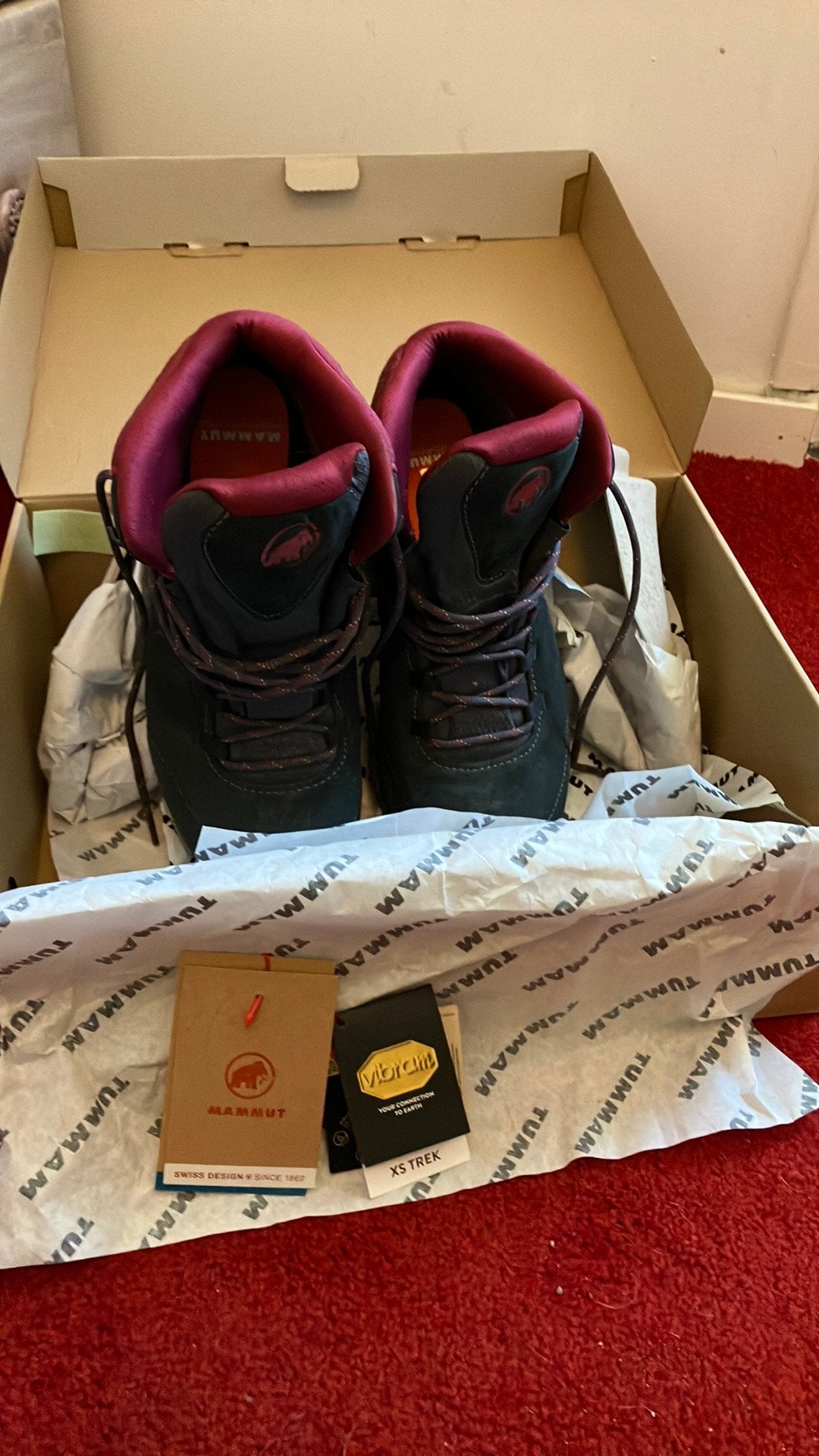 Wandelschoenen 7,5 MAMMUT, Ophalen of Verzenden, Zo goed als nieuw, Schoenen