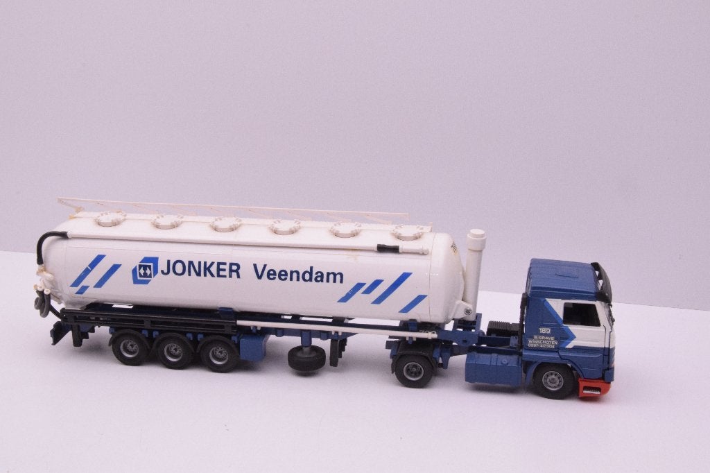 Scania 143 streamline  '' Jonker Veendam ''  Tekno, Ophalen of Verzenden, Gebruikt, Bus of Vrachtwagen, Tekno