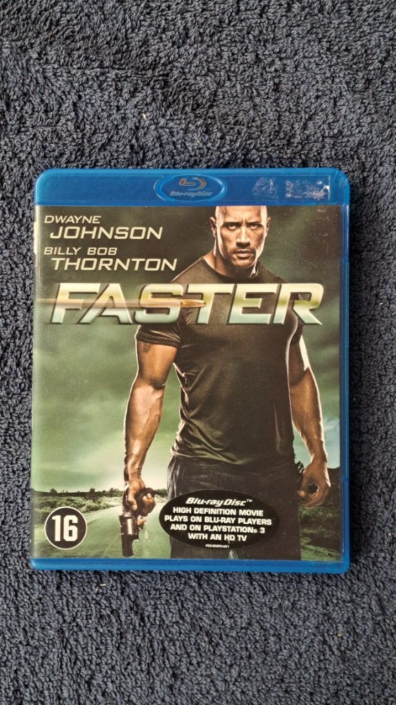 Faster "Blu Ray", Ophalen of Verzenden, Zo goed als nieuw