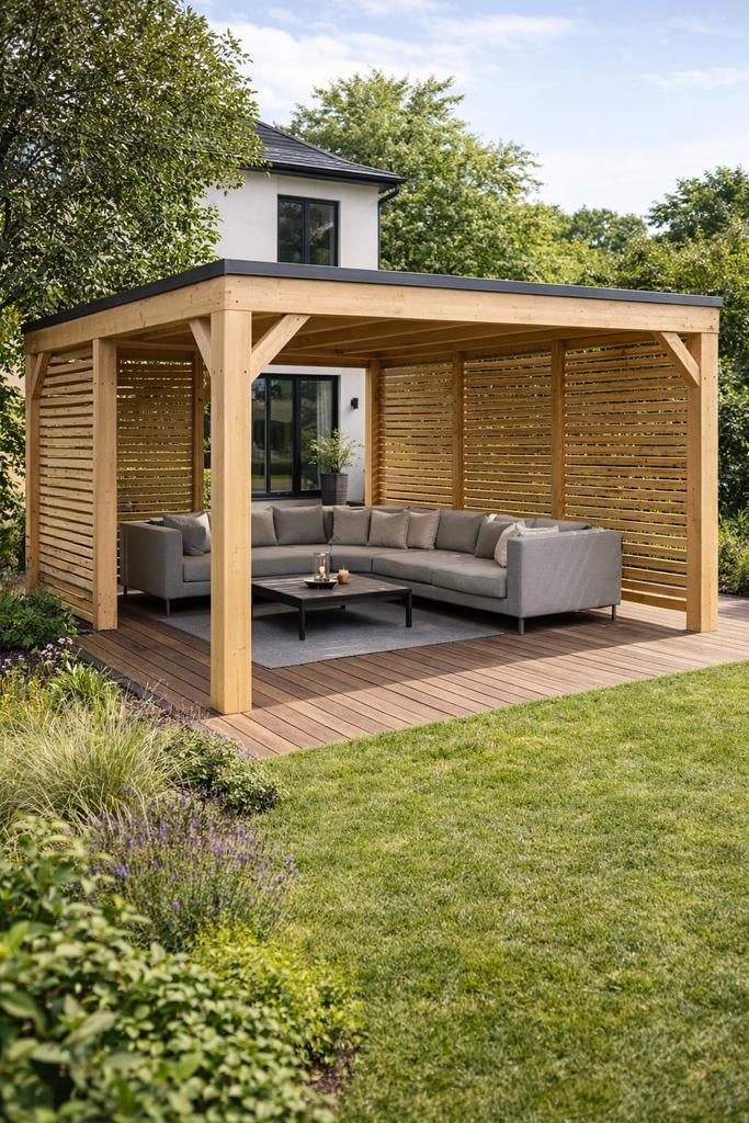 Modern pergola,hammock, Tuin en Terras, Tuinhuizen, Nieuw, Ophalen of Verzenden