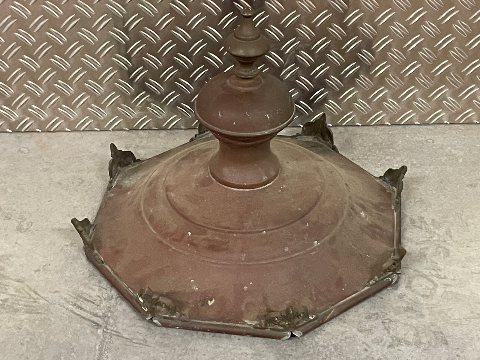 Antieke lantaarnkap - Decoratieve straatlantaarn top, Ophalen of Verzenden