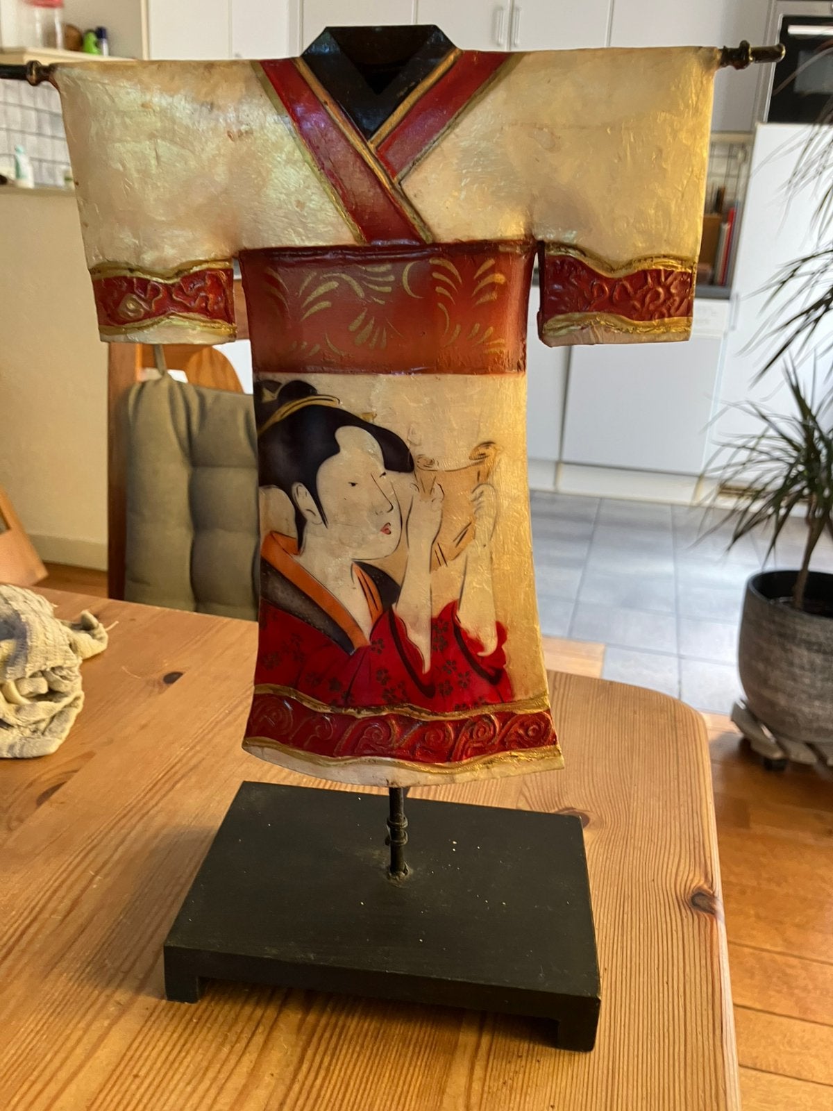 Japanse geisha in kimono, Antiek en Kunst, Ophalen
