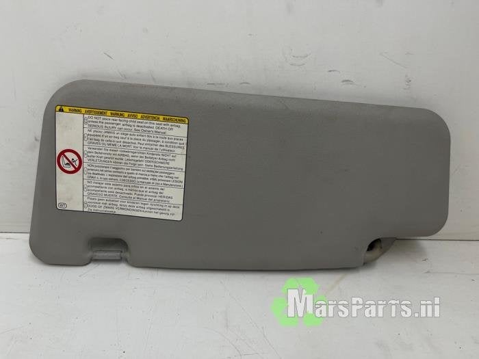 Zonneklep van een Daihatsu Cuore, Auto-onderdelen, Interieur en Bekleding, Gebruikt, Daihatsu, -, -