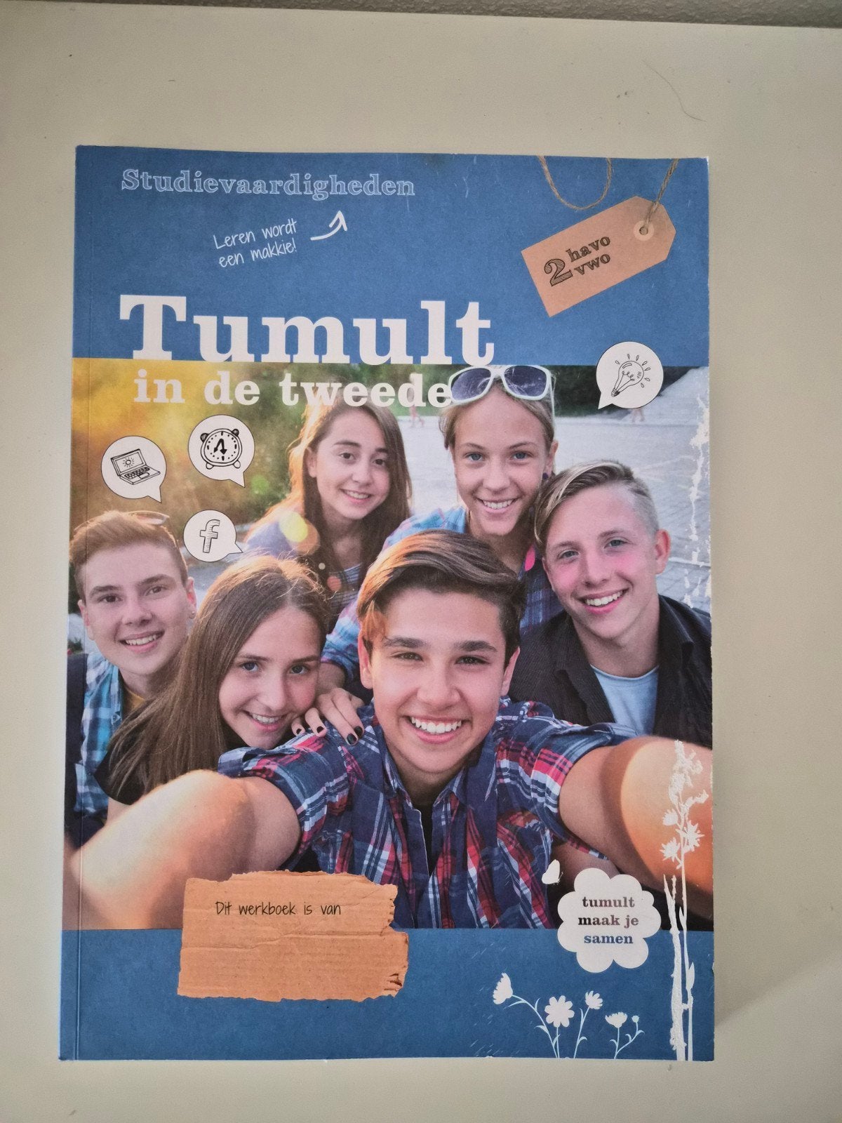 Tumult in de tweede - Studievaardigheden 2 havo/vwo, Ophalen of Verzenden, Nieuw, HAVO