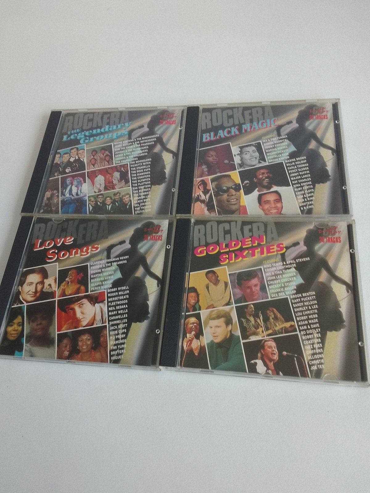 Retro 4 cd's van rockera love songs, Cd's en Dvd's, Cd's | Verzamelalbums, Ophalen of Verzenden, Zo goed als nieuw, Pop