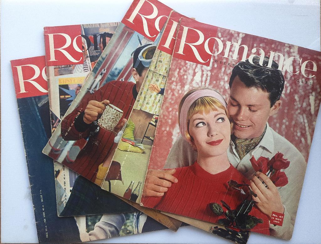 5 x Vintage  Romance Weekblad voor Twintigers 1960, Ophalen of Verzenden, 1980 tot heden, Tijdschrift
