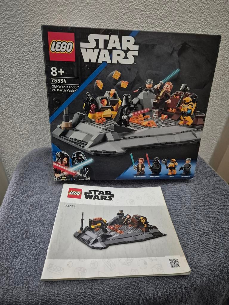 Lego Star Wars 75334 Obi-Wan Kenobi vs. Darth Vader, Kinderen en Baby's, Speelgoed | Duplo en Lego, Ophalen of Verzenden