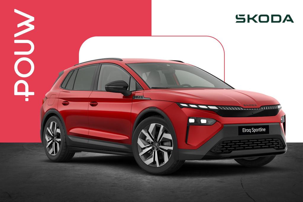 Skoda Elroq 85 286pk Sportline | Business Upgrade Advanced |, Auto's, Skoda, Automaat, 12 maanden, Achterwielaandrijving, 82 kWh