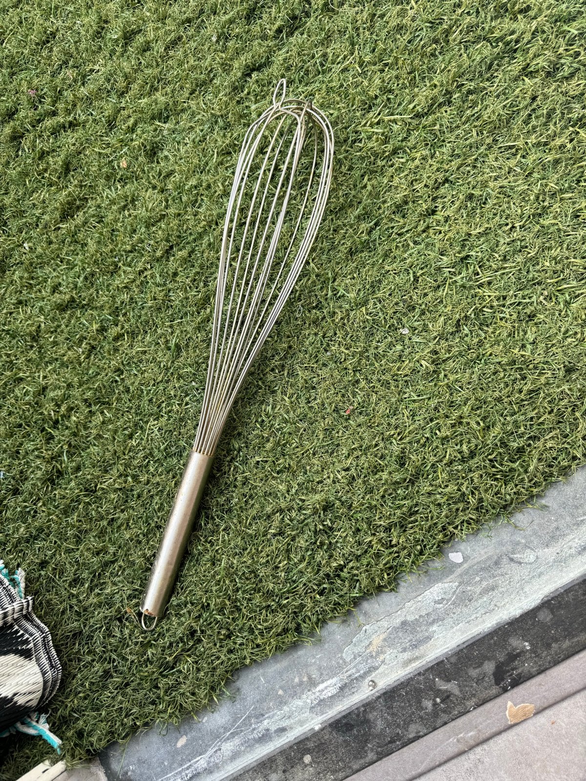 Grote RVS garde - 50 cm, Ophalen, Zilver, Metaal, Overige merken