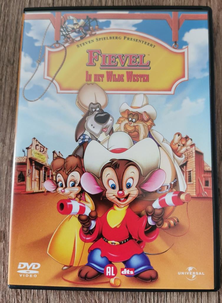 64 .. fievel in het wilde westen, Alle leeftijden, Ophalen of Verzenden, Zo goed als nieuw, Amerikaans