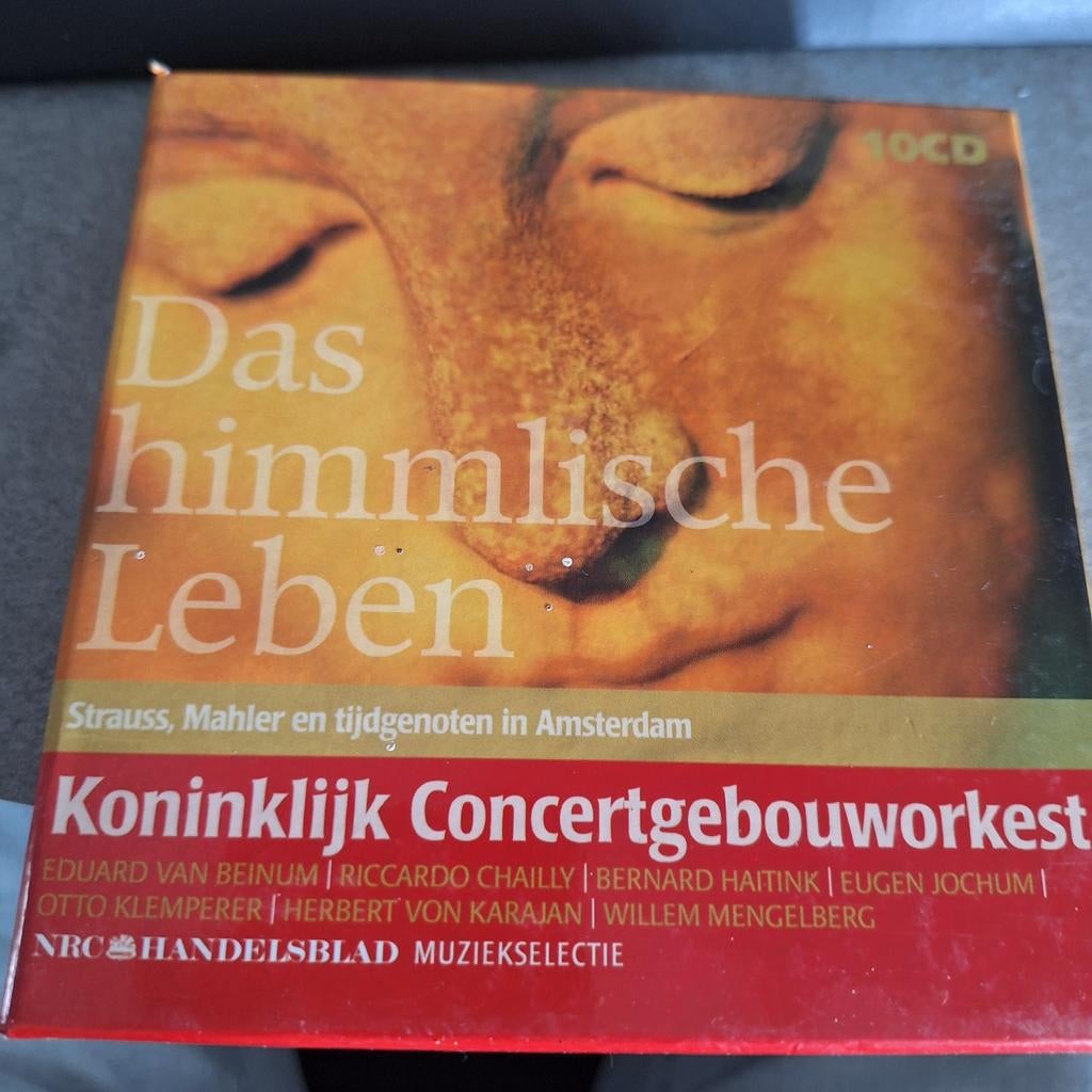 Das Himmlische leben straus mahler nrc philips, Cd's en Dvd's, Ophalen of Verzenden, Romantiek, Zo goed als nieuw, Orkest of Ballet