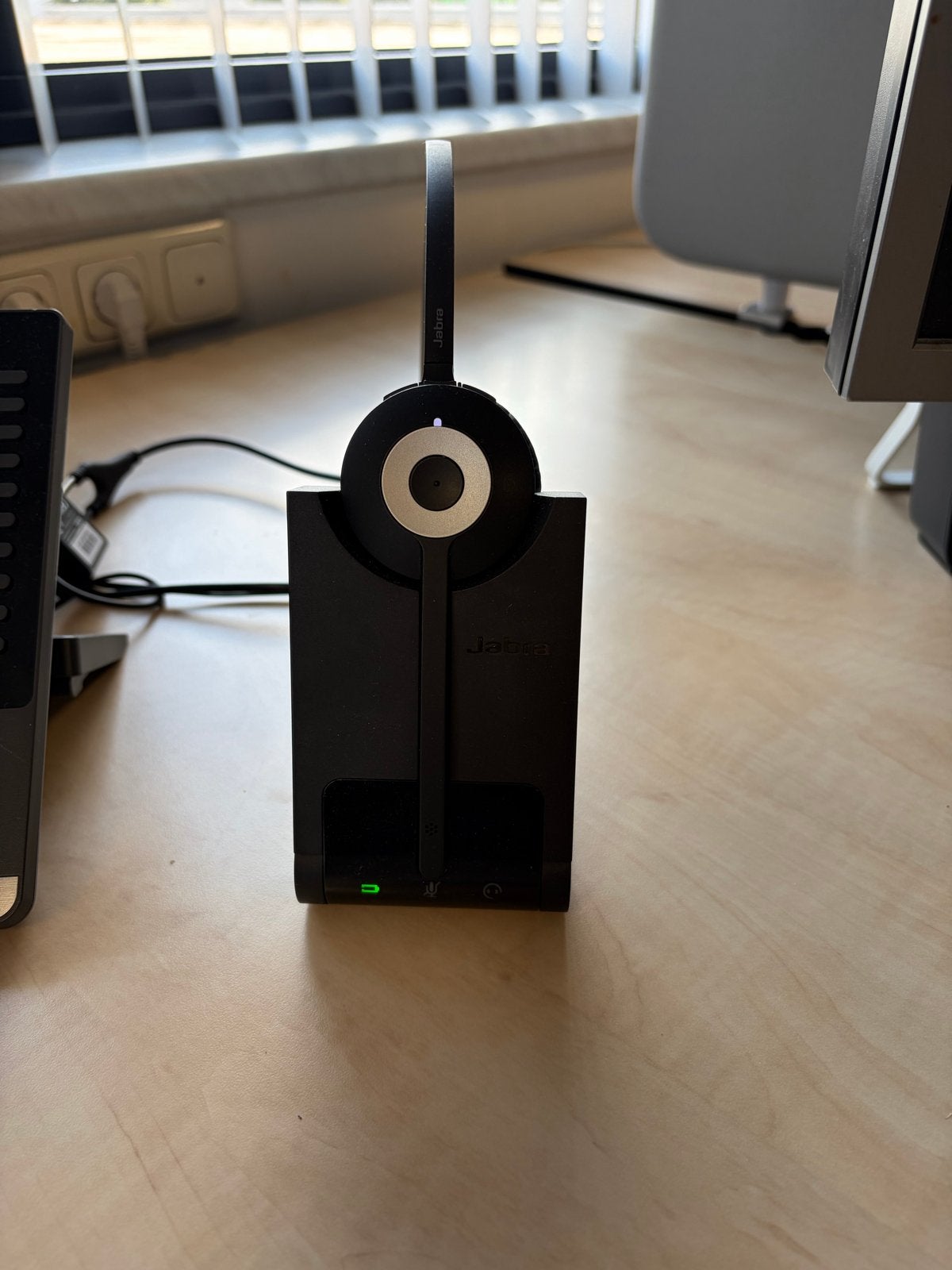 Jabra pro 920 Headset met Yealink EHS40 en/of EH36 adapter, Ophalen, Zo goed als nieuw