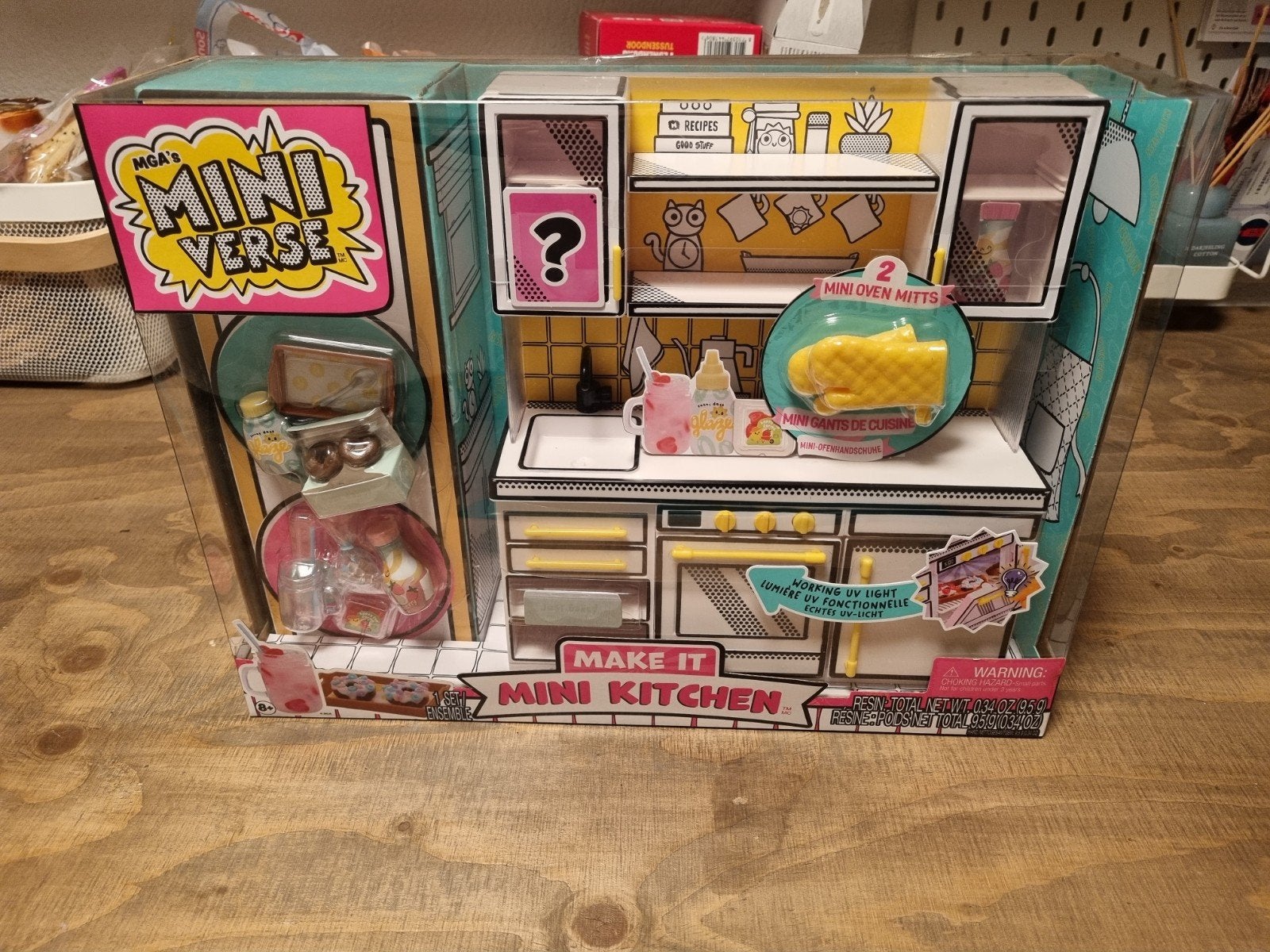MGA's Miniverse Make It Mini Kitchen Speelkeuken, Ophalen of Verzenden, Nieuw, Kunststof, Speelkeuken