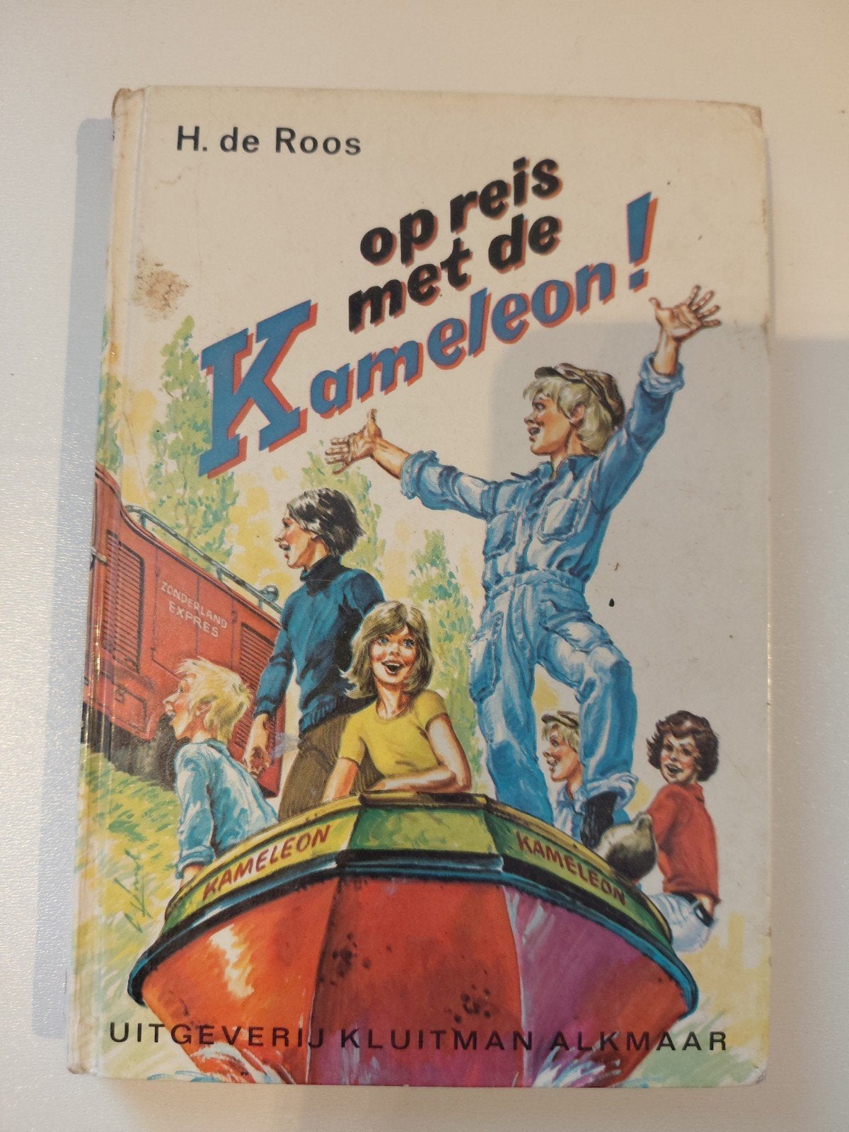 Op reis met de Kameleon! - H. de Roos, Boeken, Ophalen of Verzenden, Gelezen, H. de Roos, Fictie algemeen