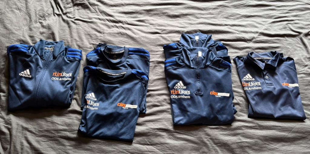 CIOS Arnhem Sportkleding - Adidas, Fitness, Blauw, Ophalen of Verzenden, Gedragen