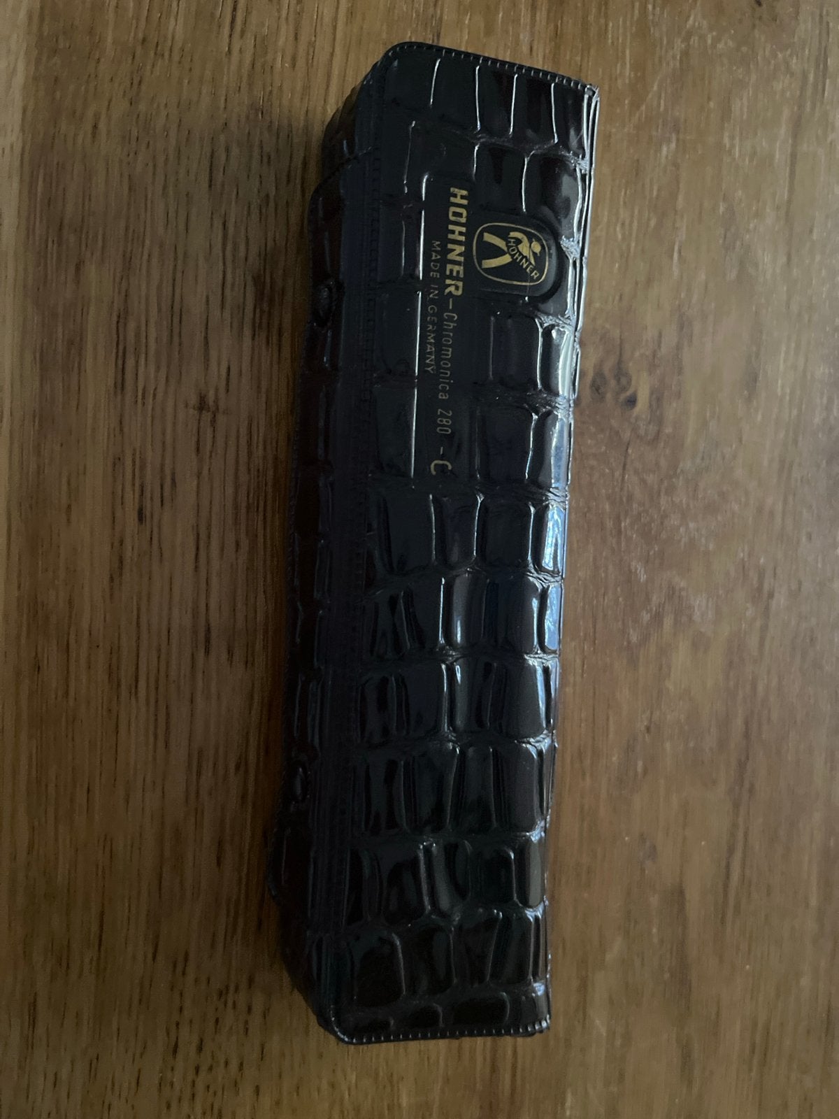 Hohner Chromonica 280 C mondharmonica met koffer, Gebruikt, Ophalen of Verzenden, Met koffer of doosje, C-mondharmonica