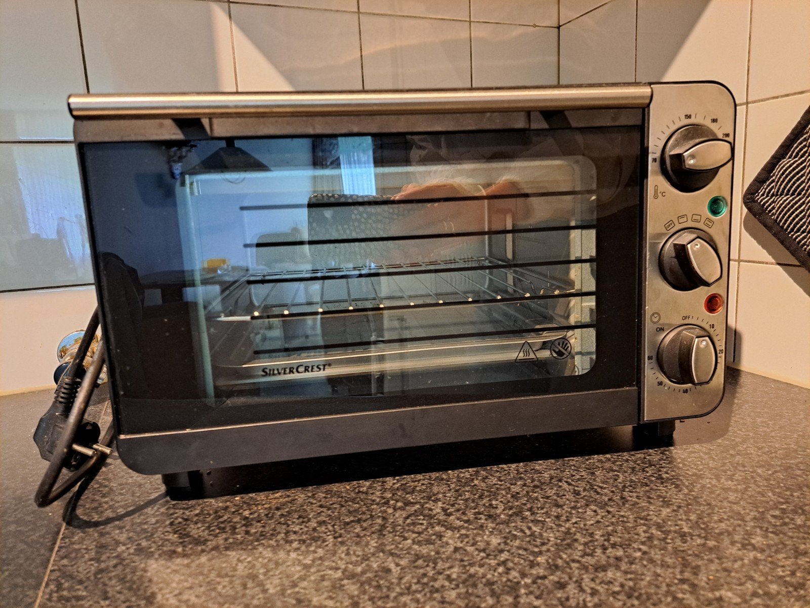 Silvercrest mini oven, Witgoed en Apparatuur, Ophalen, Gebruikt, Silvercrest, Vrijstaand