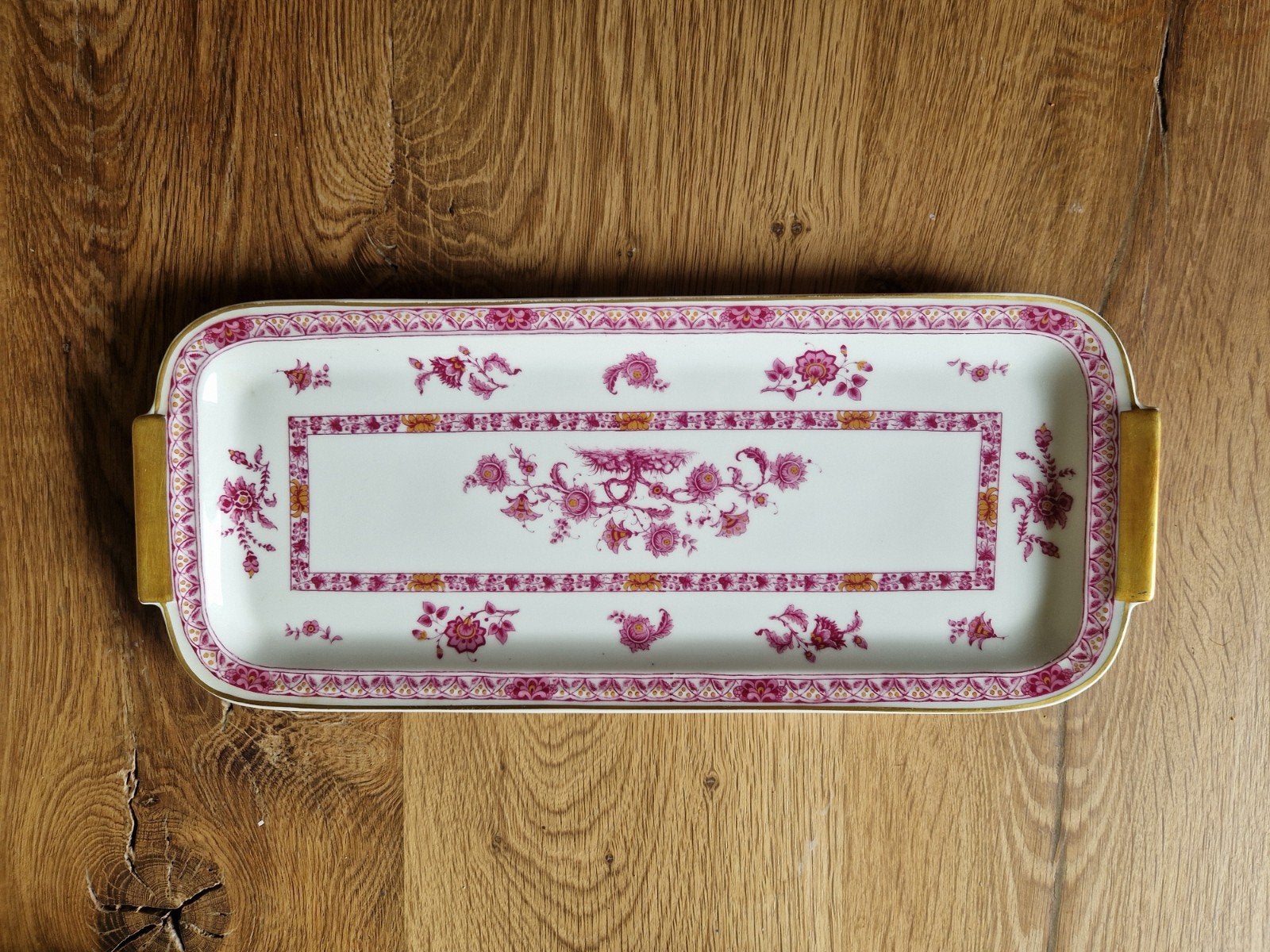 Porseleinen cakeschaal van Haviland Limoges, Ophalen of Verzenden