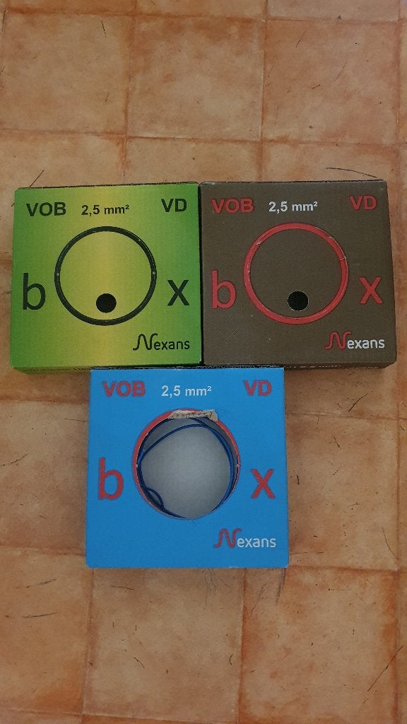 Nexans VOB/VD installatiedraden 2,5 mm²