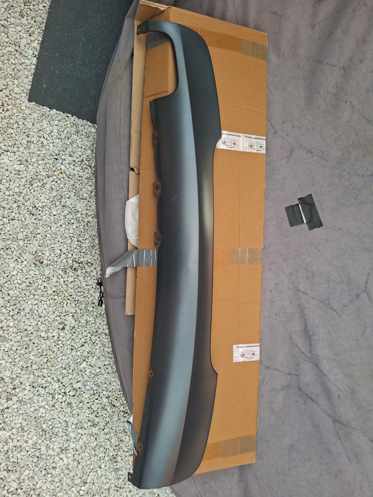 Originele Diffuser BMW E90 2004 - Achterbumper Onderdeel, Auto-onderdelen, Ophalen of Verzenden, Gebruikt, BMW