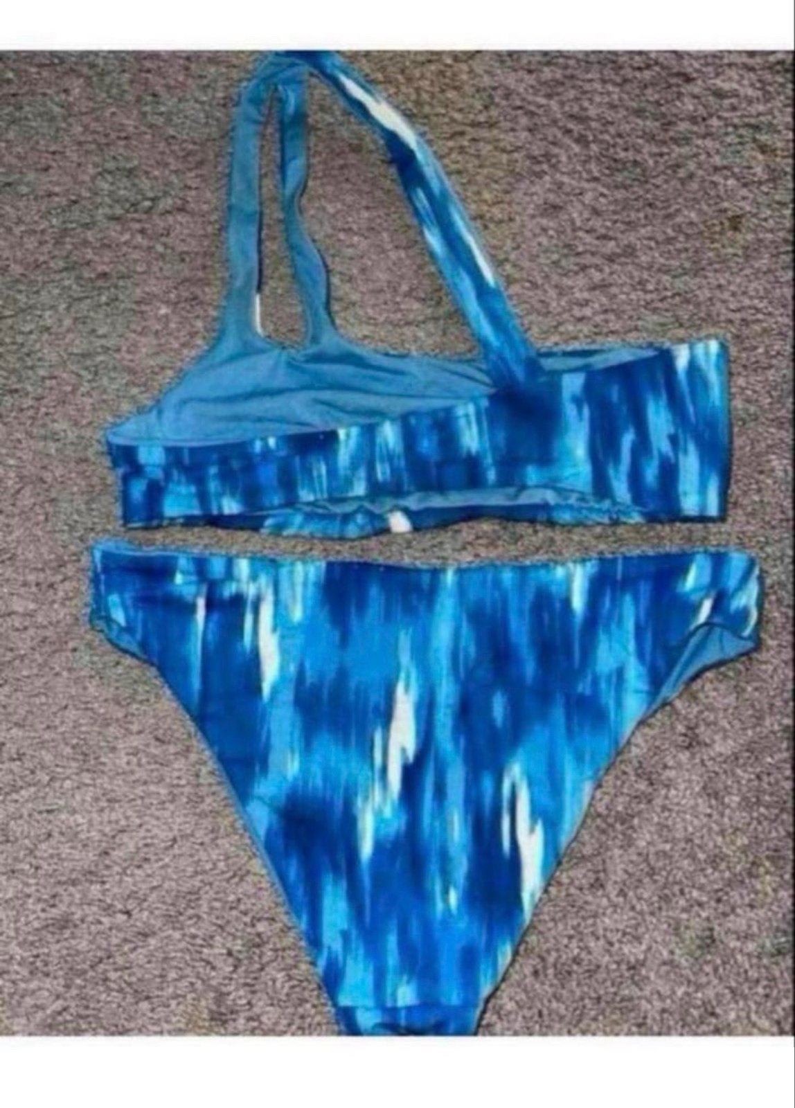 Calzedonia Bikini Maat S - Blauw, Kleding | Dames, Badmode en Zwemkleding, Ophalen of Verzenden, Gedragen, Blauw, Bikini