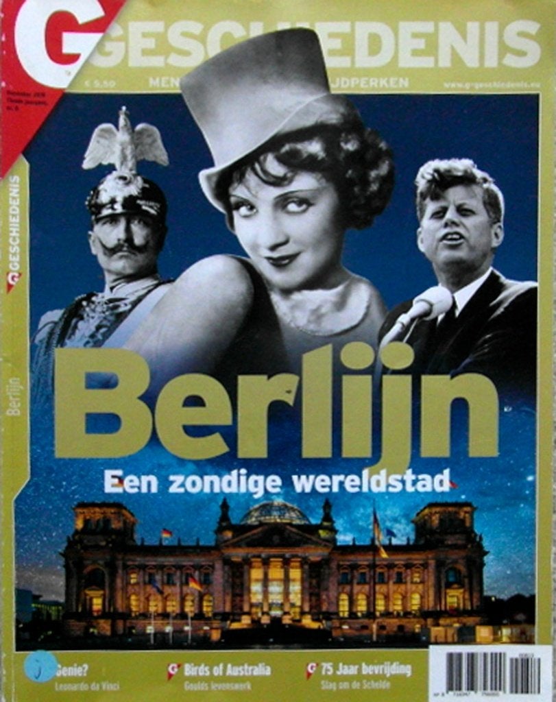 GESCHIEDENIS (tijdschrift)  BERLIJN. Een zondige stad e.a., Ophalen of Verzenden, Zo goed als nieuw, Muziek, Film of Tv