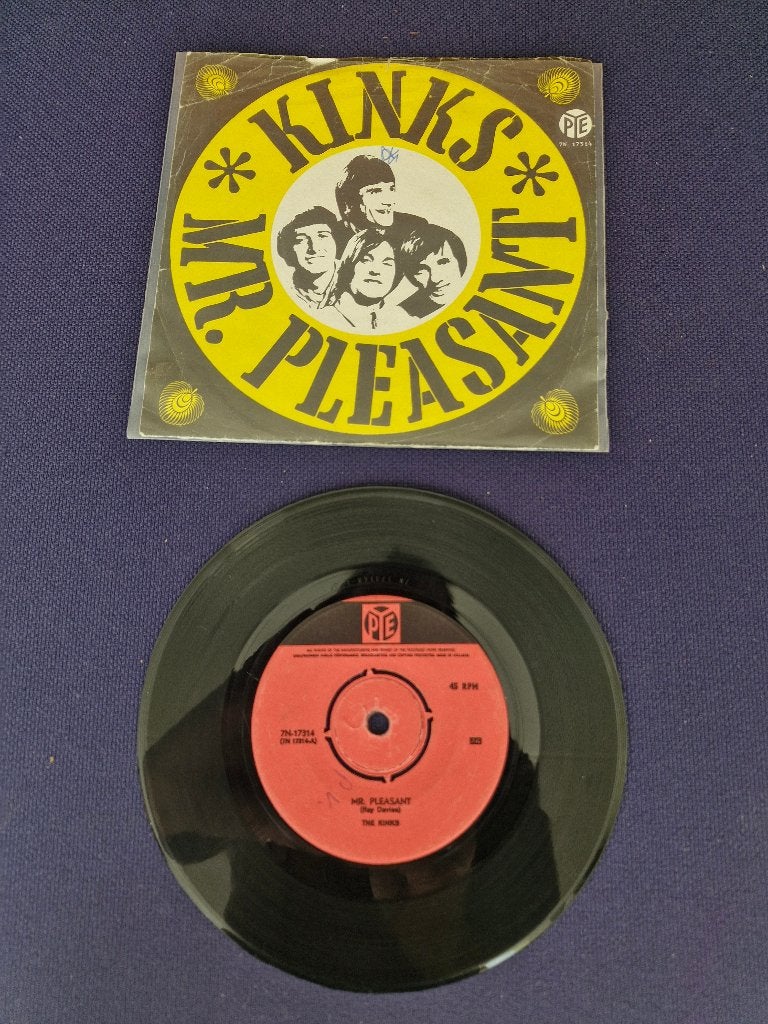 The Kinks - Mr. Pleasant, Gebruikt, 7 inch, Ophalen of Verzenden, Pop