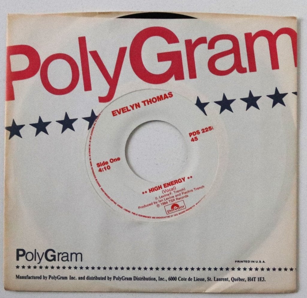 Evelyn Thomas - High Energy - 7 inch single – 1984, Ophalen, Gebruikt, 7 inch, Pop