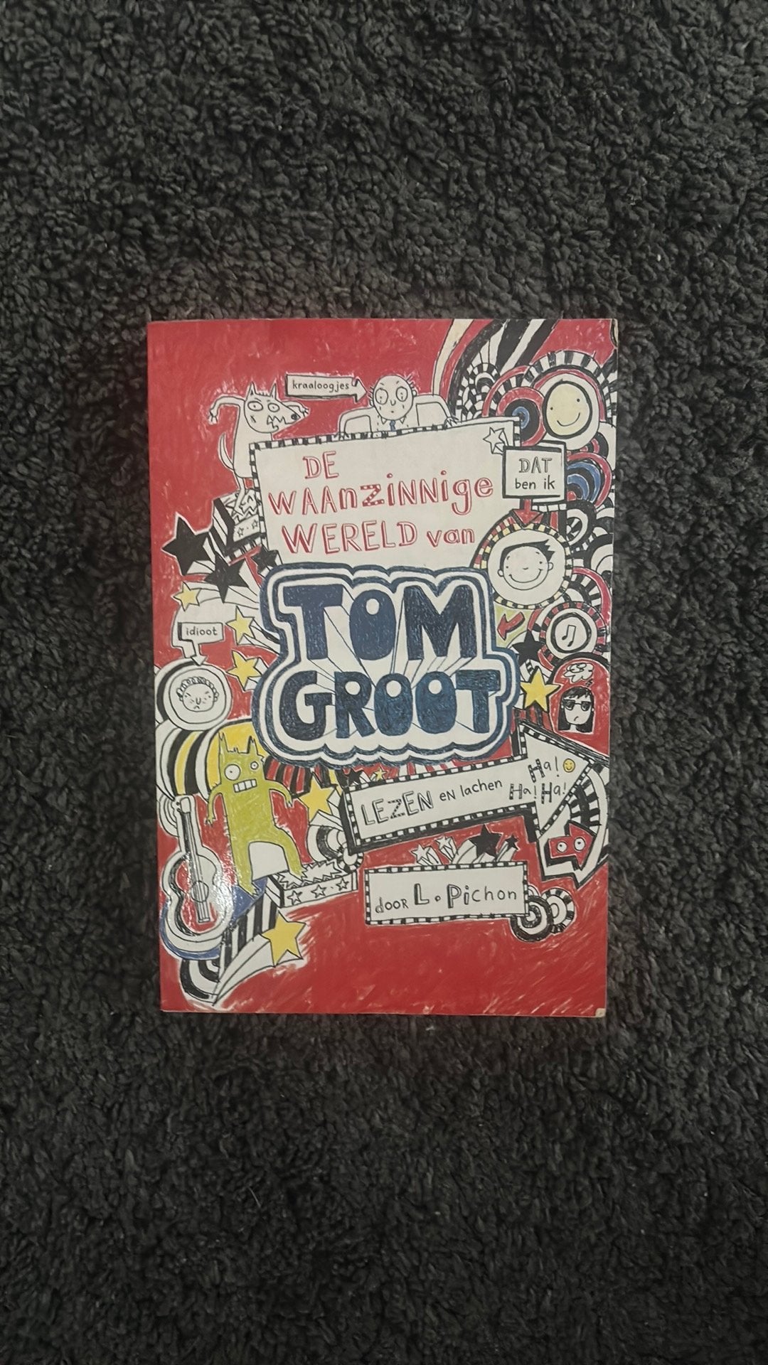 Liz Pichon - De waanzinnige wereld van Tom Groot, Boeken, Kinderboeken | Jeugd | 10 tot 12 jaar, Zo goed als nieuw, Ophalen of Verzenden