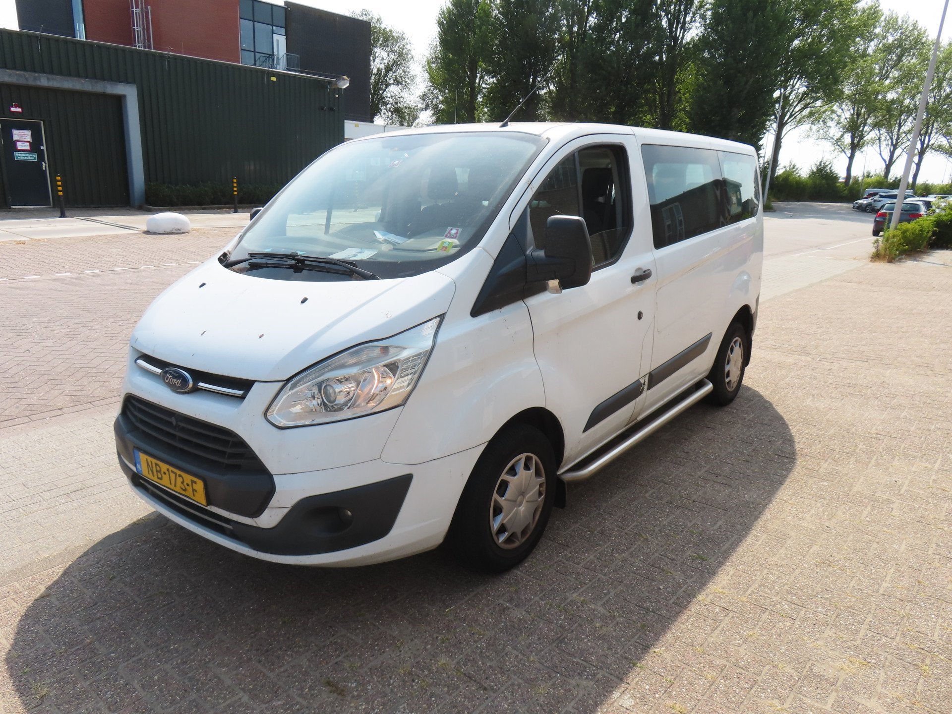 Ford Transit Custom 310 2.0 TDCI L1H1 Trend*9-Persoons*Airco, Auto's, Bestelauto's, Voorwielaandrijving, Gebruikt, Euro 6, 4 cilinders