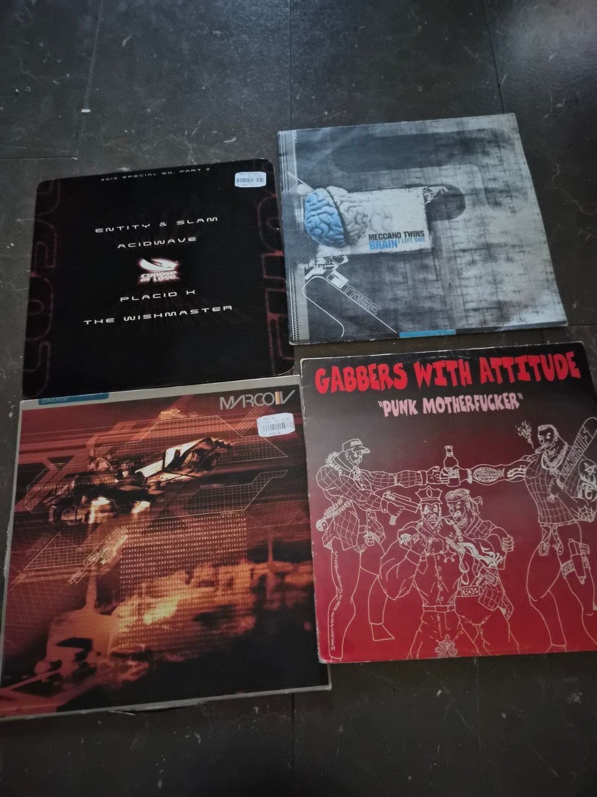 Stapel hardcore vinyl lps, Ophalen of Verzenden, Zo goed als nieuw, 12 inch
