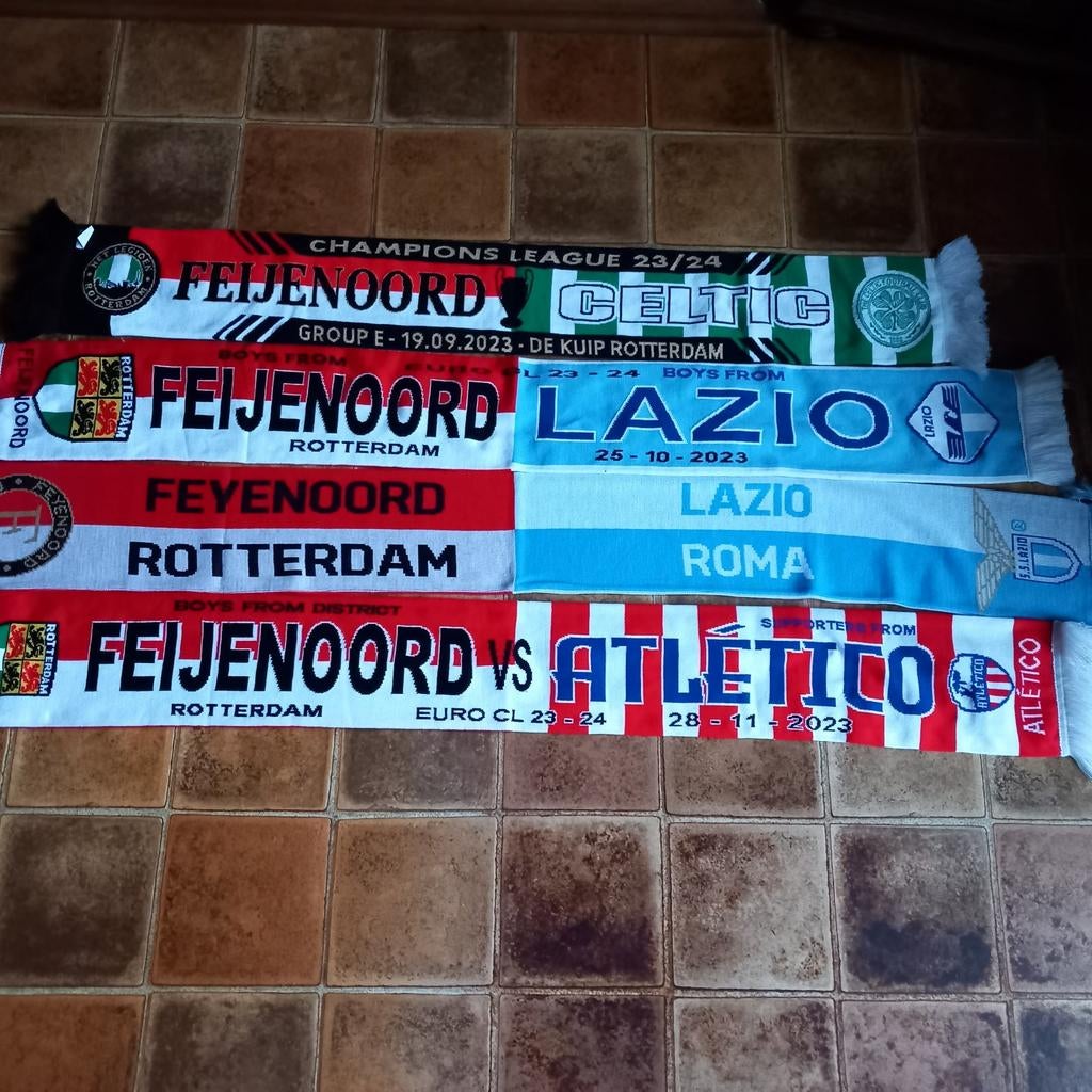 Wedstrijd sjaals, Ophalen of Verzenden, Nieuw, Feyenoord