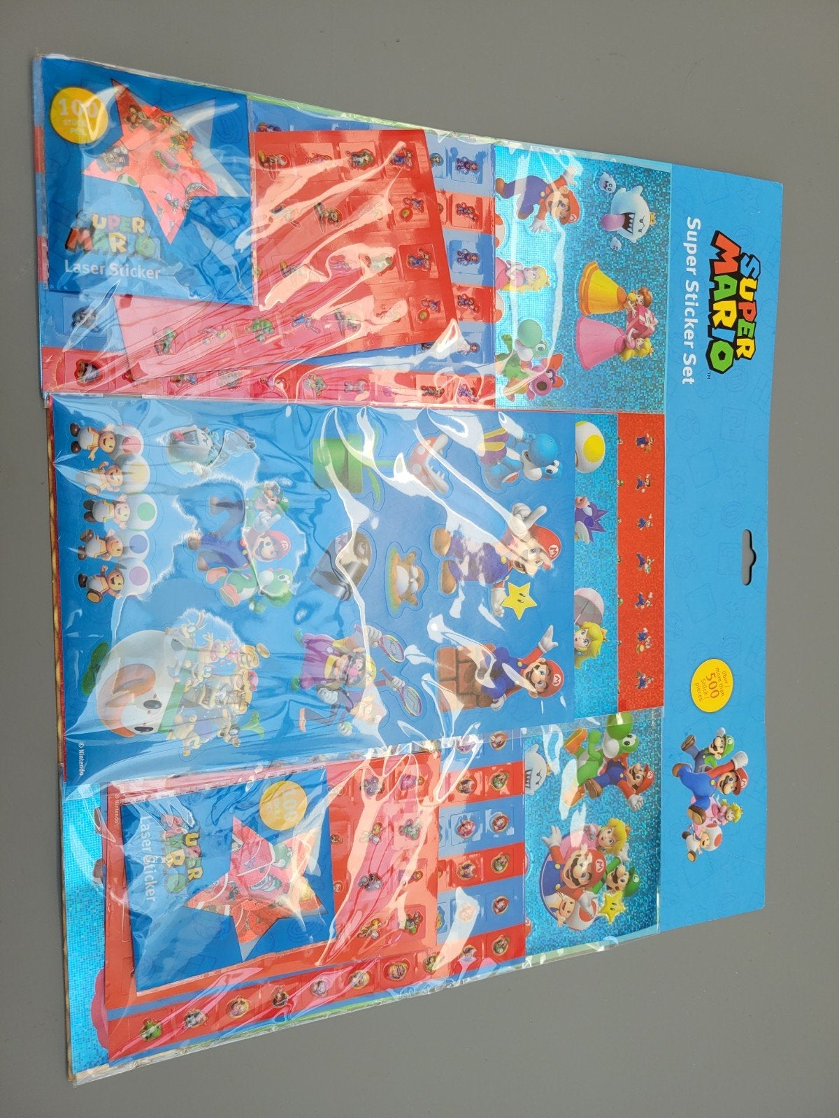 Super Mario Sticker Set - Meer dan 500 stickers, Ophalen of Verzenden, Nieuw, Meerdere stickers