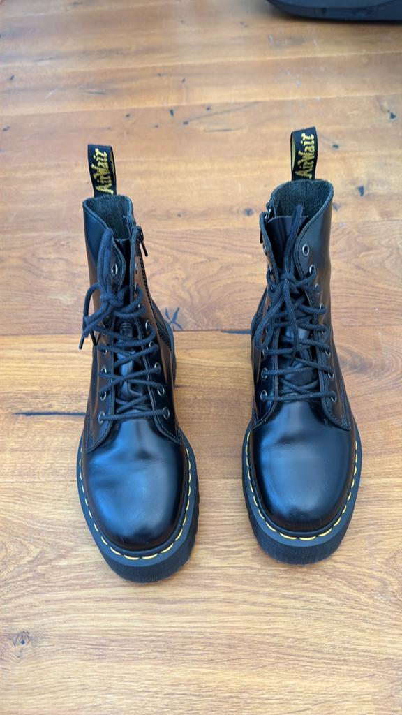 Dr. Martens boots, Ophalen of Verzenden, Zo goed als nieuw, Zwart