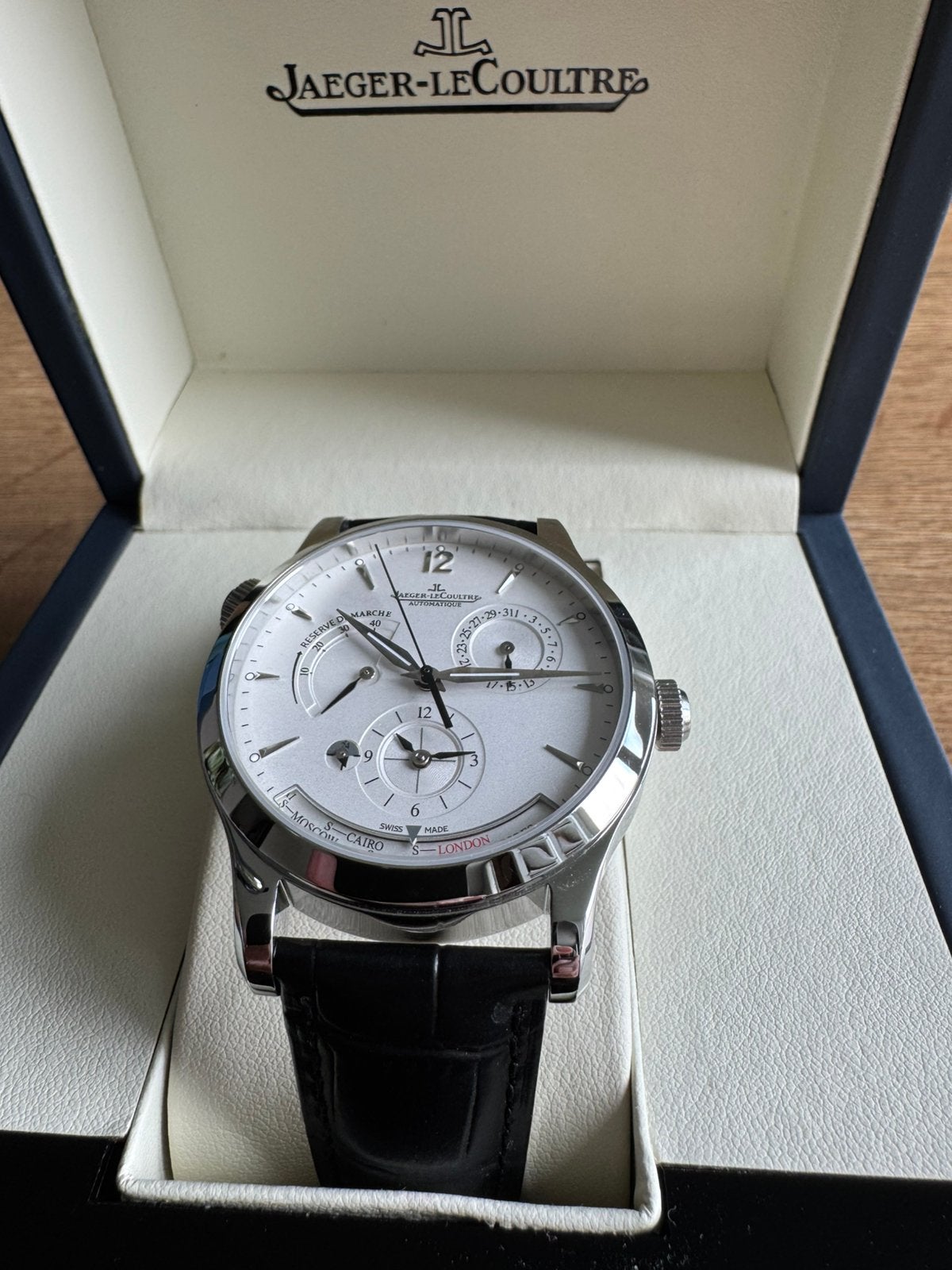 Jaeger-LeCoultre.🆕., Overige merken, Staal, Staal, Polshorloge