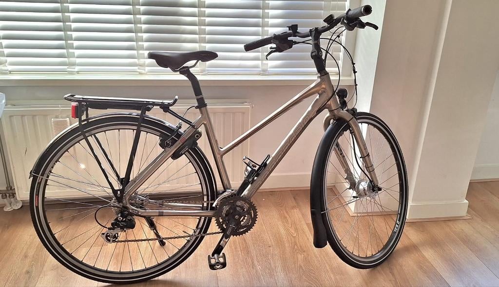 Cannondale Damesfiets - Comfortabel en Goed Onderhouden., Fietsen en Brommers, Fietsen | Dames | Damesfietsen, Gebruikt, Velgrem