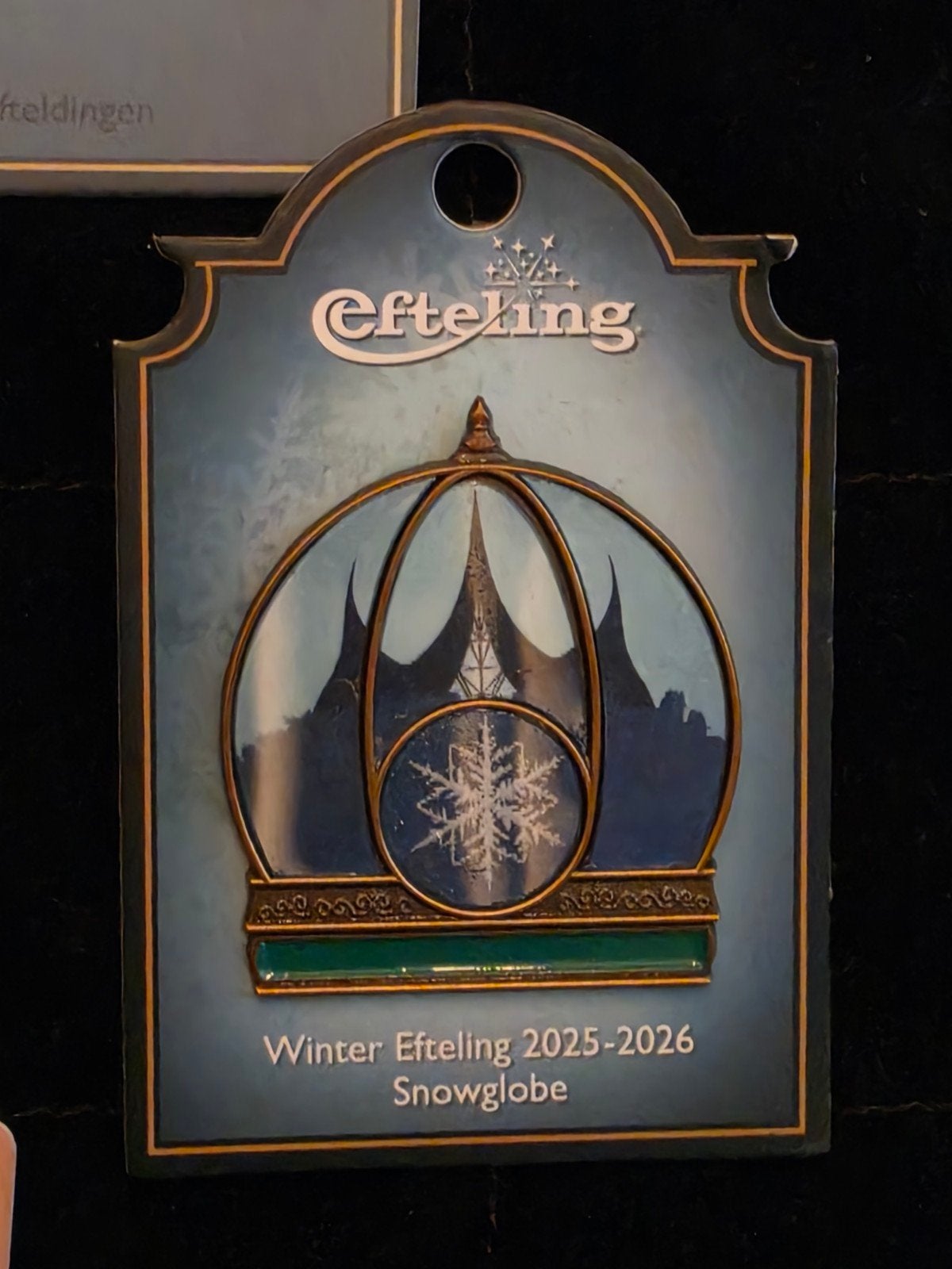 Winter pin 25 26 efteling, Ophalen of Verzenden, Button of Speldje