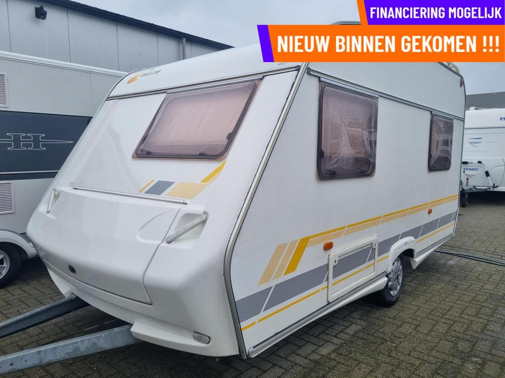 DELTA EUROLINER 3900 FB FRANSBED + VOORTENT + EINDKEUKEN, Caravans en Kamperen, Caravans, Serviceluik, Bedrijf, 750 - 1000 kg
