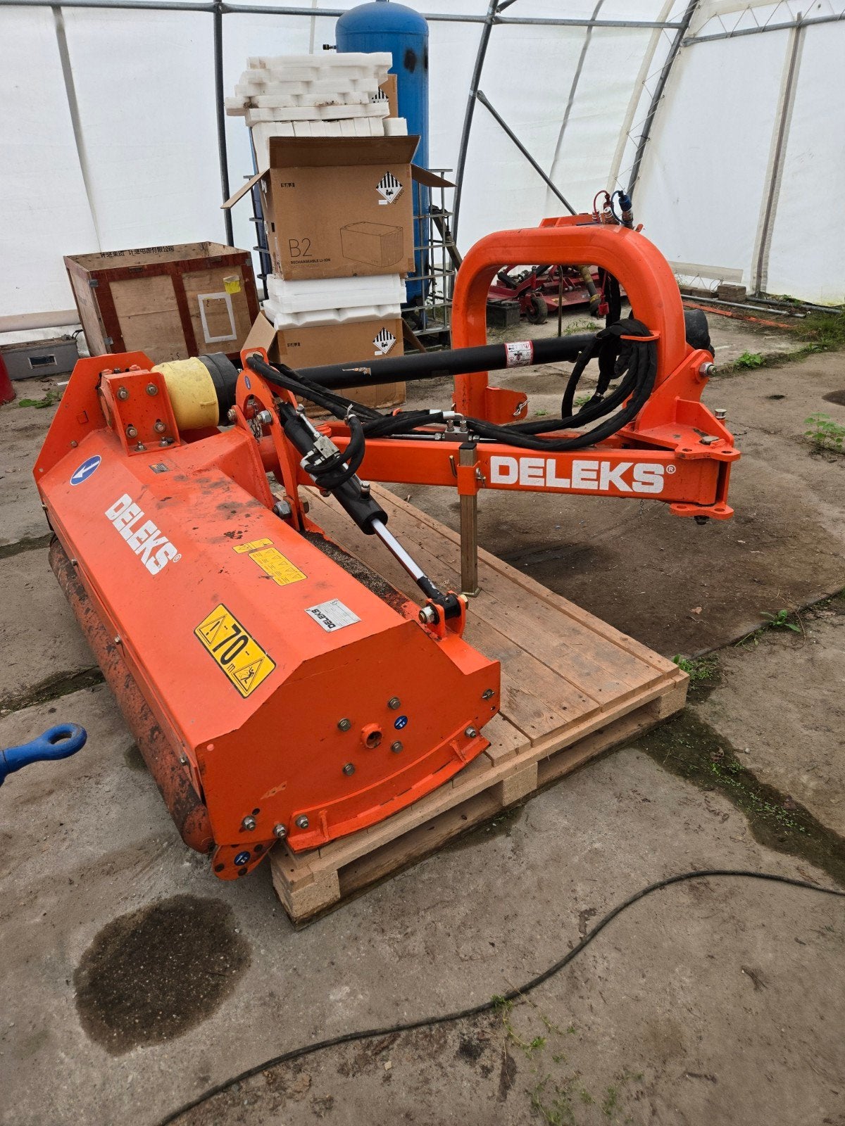 Deleks Klepelmaaier 160cm voor tractor, Ophalen, Onbekend, Maaier, Onbekend
