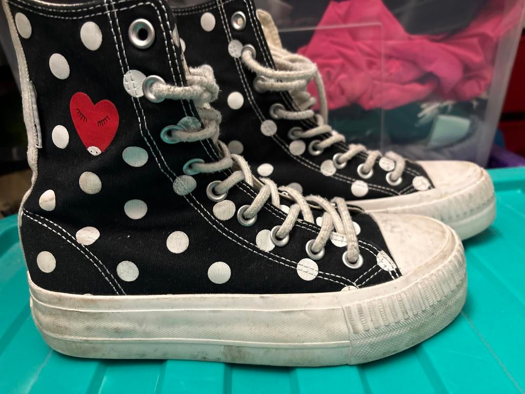 British Knights hoge sneakers meisje maat 38, Ophalen of Verzenden, Gebruikt, Meisje, Schoenen