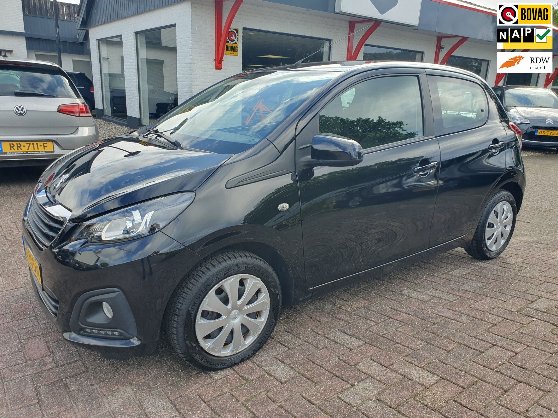 Peugeot 108 1.0 e-VTi Active TOP! 5drs AIRCO BJ 2018, Voorwielaandrijving, Gebruikt, Euro 6, 4 stoelen