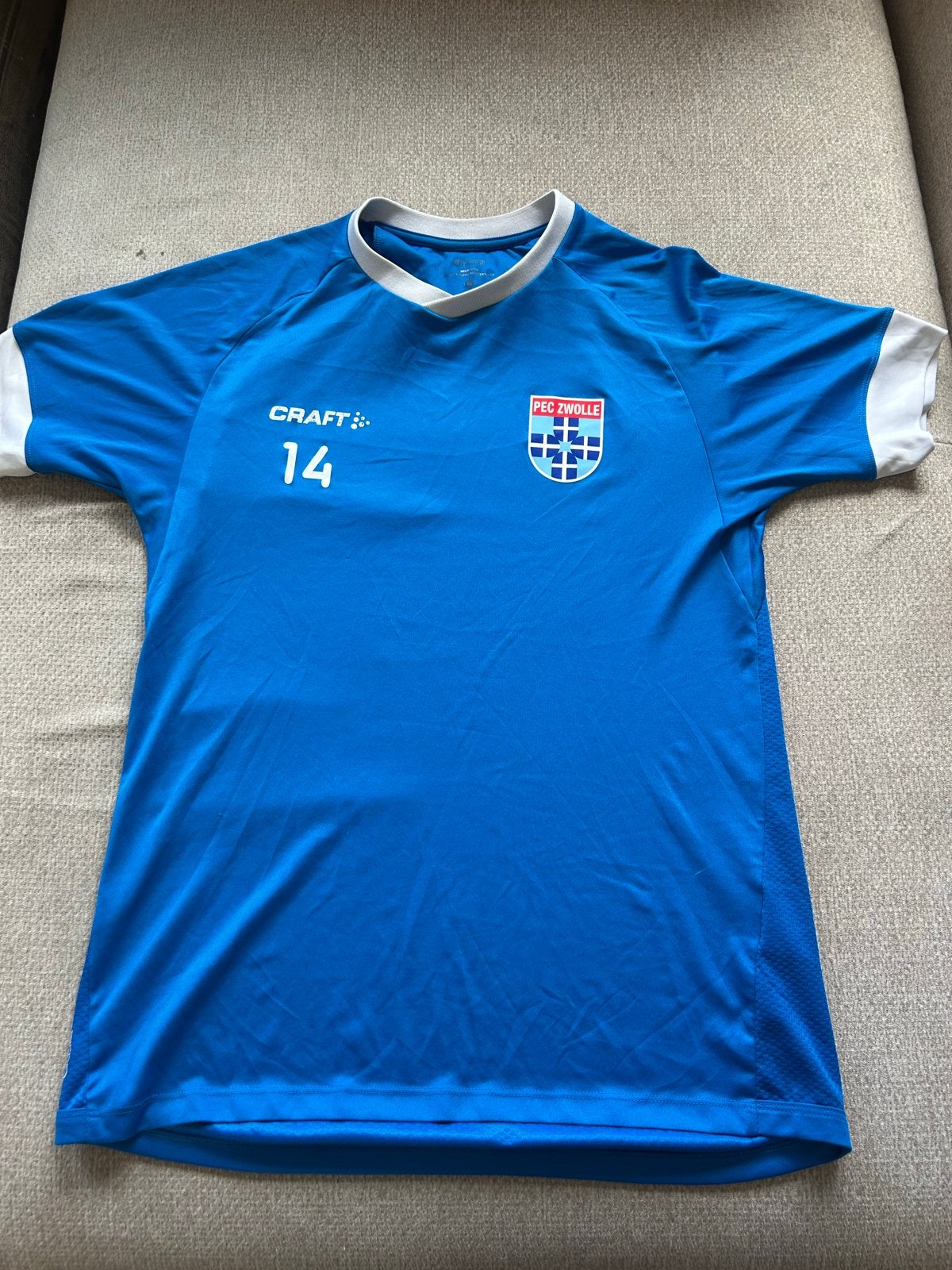 PEC Zwolle Craft Voetbalshirt Maat M /S, Ophalen of Verzenden, Zo goed als nieuw, Voetbal, Maat 48/50 (M)