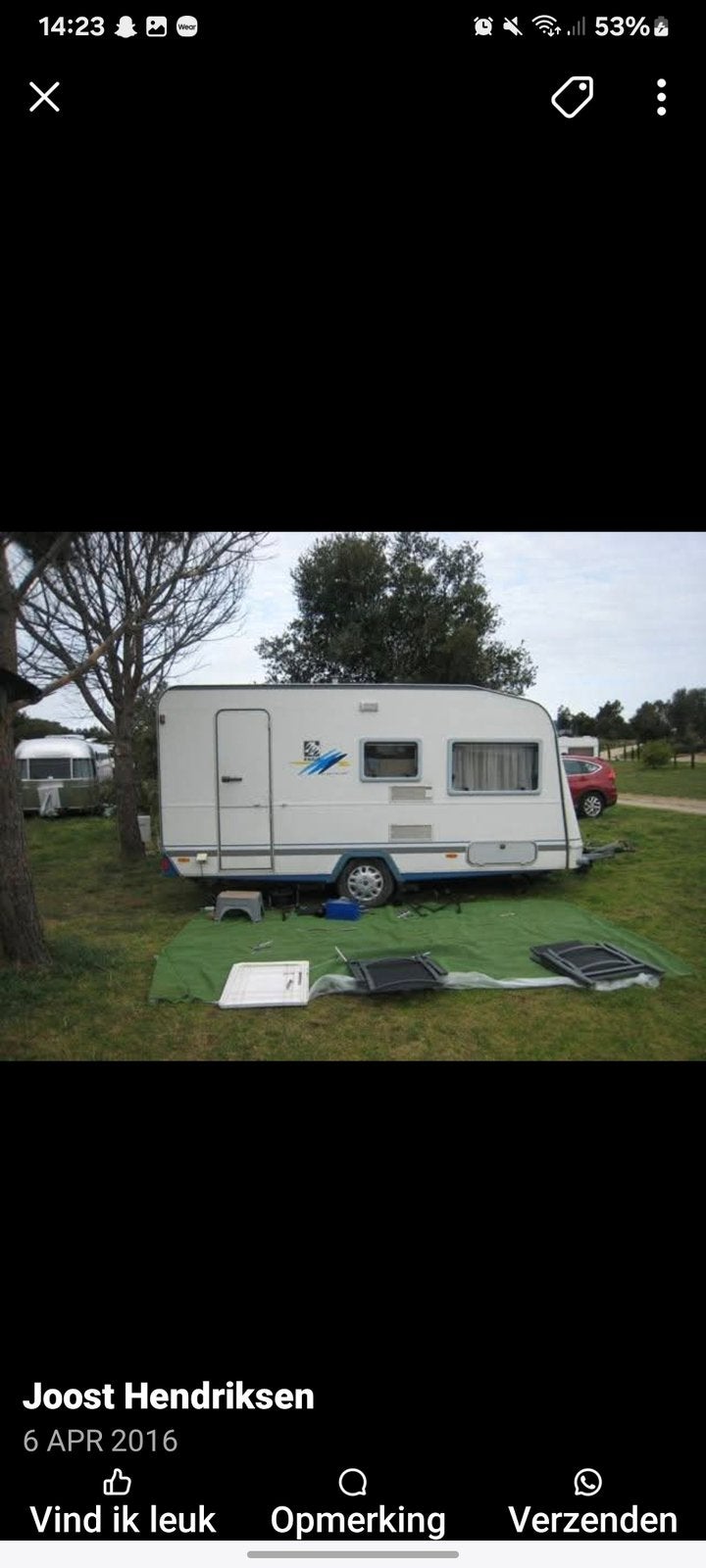 Knaus caravan 8306 net bovag gekeurd!!, Rondzit, Koelkast, Particulier, Knaus